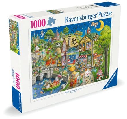 Mother Gooseville Ravensburger 1000 Piece Jigsaw Puzzle