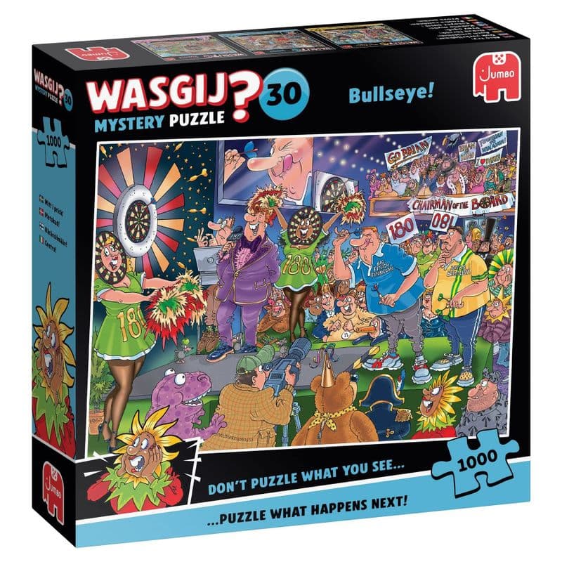 NEW Mystery 30 Bullseye Wasgij 1000 Piece Jigsaw Puzzle