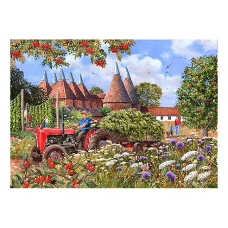 Oast Houses HOP BIG 500 XL Piece Jigsaw Puzzle