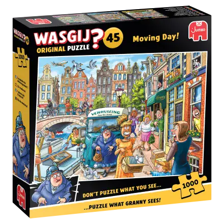 Original 45 Moving Day Wasgij 1000 Piece Jigsaw Puzzle