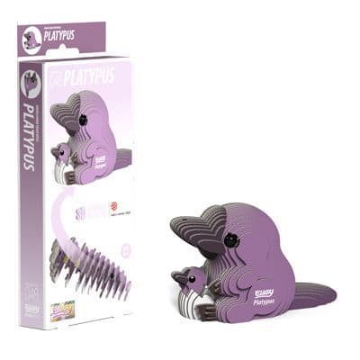Platypus Eugy 3D Cardboard Model Kit