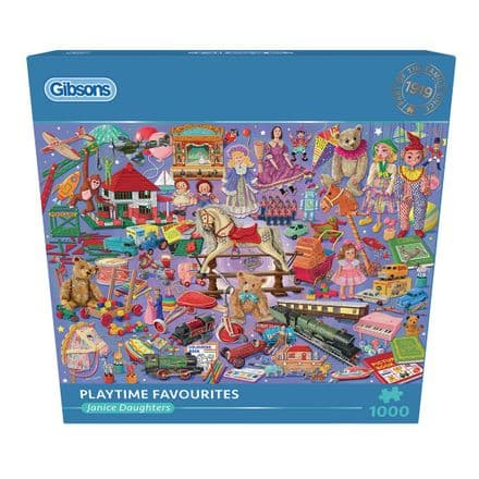 Playtime Favourites Gibsons 1000 Piece Jigsaw Puzzle