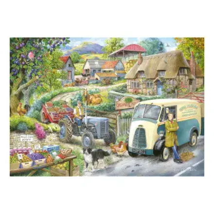 Plum Jam HOP 500 Piece Jigsaw Puzzle