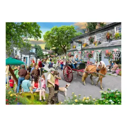Pony Parade HOP BIG 500 XL Piece Jigsaw Puzzle
