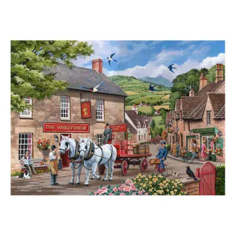 Pulling Their Weight HOP BIG 500 XL Piece Jigsaw Puzzle