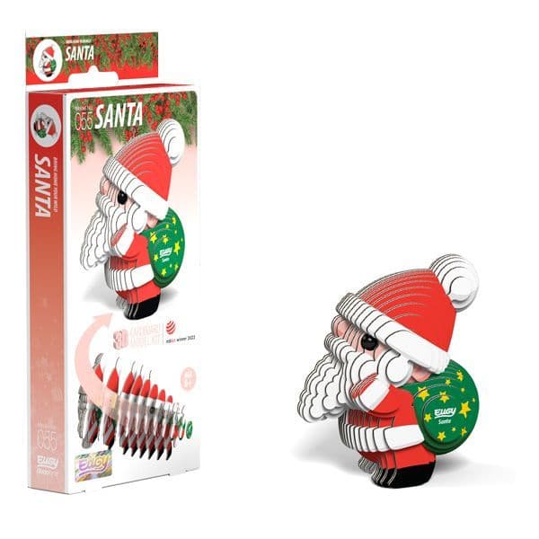Santa Eugy 3D Cardboard Model Kit
