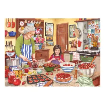 Strawberry Jam HOP BIG 250 XL Jigsaw Puzzle