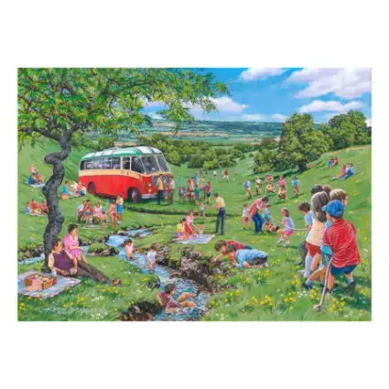 Sunday Picnic HOP 500 Piece Jigsaw Puzzle