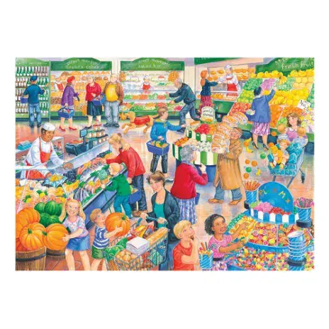 Supermarket Dash HOP BIG 250 XL Jigsaw Puzzle
