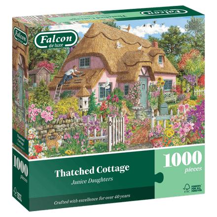 Thatched Cottage Falcon 1000 Piece Jigsaw Puzzle