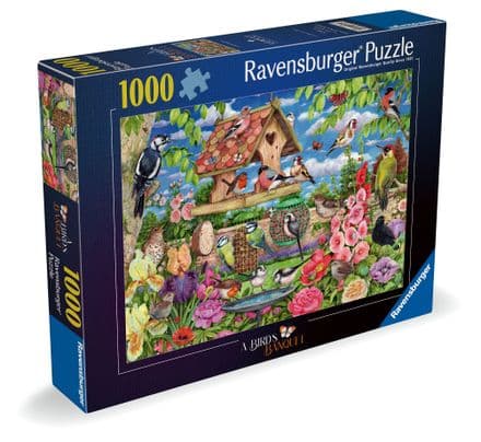 The Bird Table Ravensburger 1000 Piece Jigsaw Puzzle