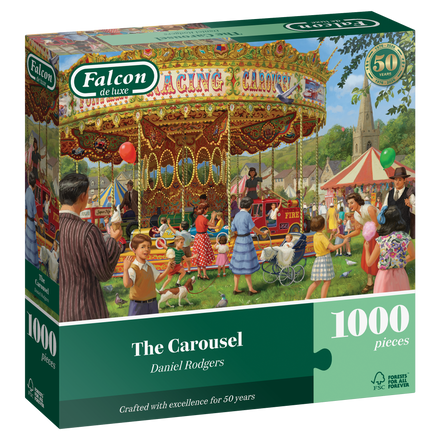 The Carousel Falcon 1000 Piece Jigsaw Puzzle