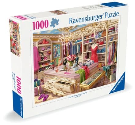 The Coveted Closet Ravensburger 1000 Piece Jigsaw Puzzle