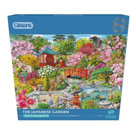 The Japanese Garden Gibsons 1000 Piece Jigsaw Puzzle