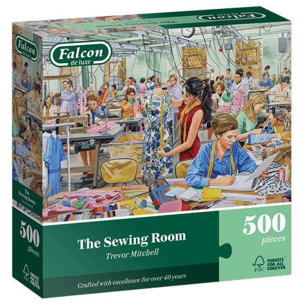 The Sewing Room Falcon 500 Piece Jigsaw Puzzle