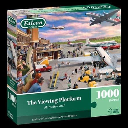 The Viewing Platform Falcon 1000 Piece Jigsaw Puzzle