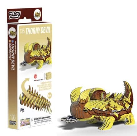 Thorny Devil Eugy 3D Cardboard Model Kit