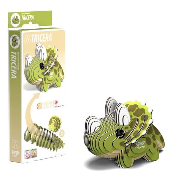 Tricera Eugy 3D Cardboard Model Kit