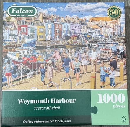 Weymouth Harbour Falcon 1000 Piece Jigsaw Puzzle