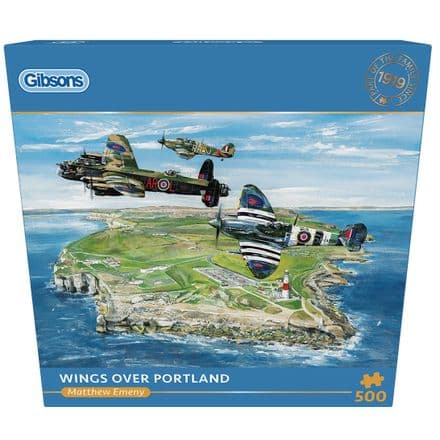 Wings Over Portland Gibsons 500 Piece Jigsaw Puzzle