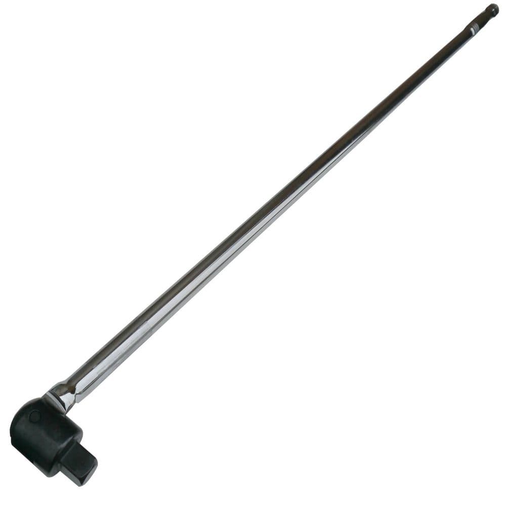 1/2" Drive Power Breaker Bar Flexi Knuckle Tommy Bar 600mm 24" Crv Steel