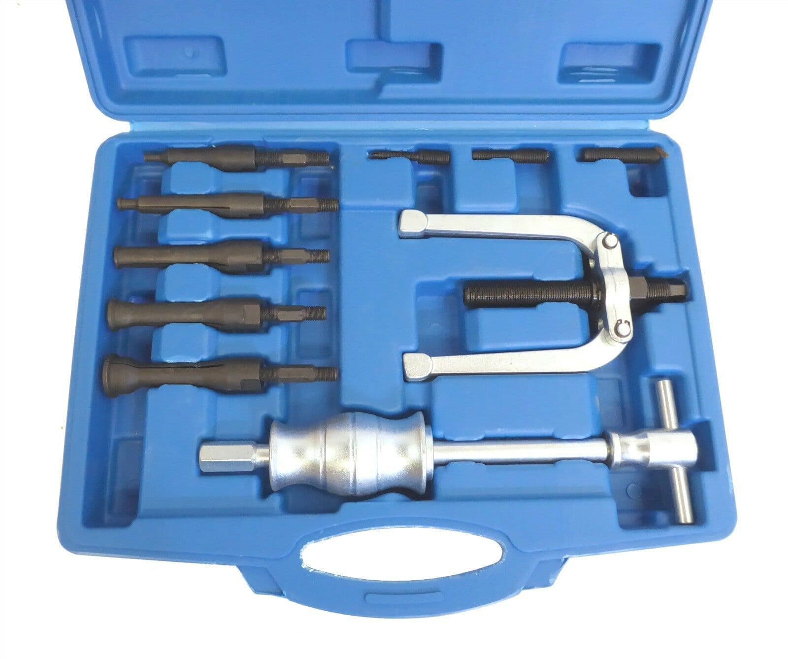 11pc Blind Holes Inner Bearing Puller Removes Pilot Bush Bearings Tool Kit