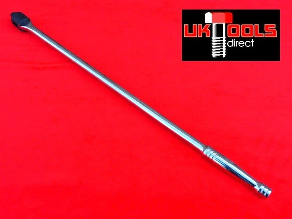 24" 1/2 DRIVE KNUCKLE BREAKER BAR FLEXI POWER BAR CRV STEEL