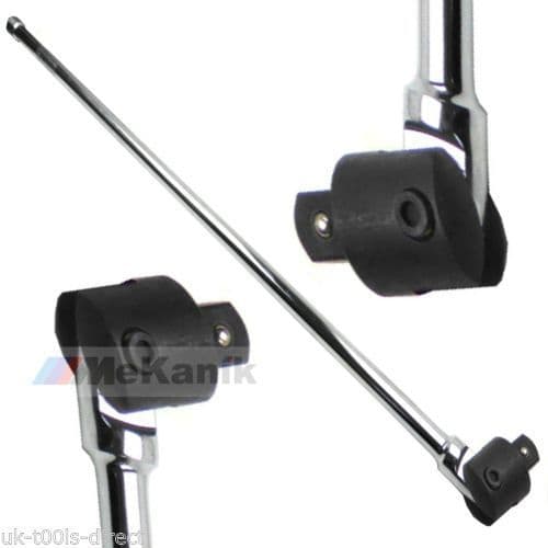 24" 1/2 DRIVE KNUCKLE BREAKER BAR FLEXI POWER BAR CRV STEEL