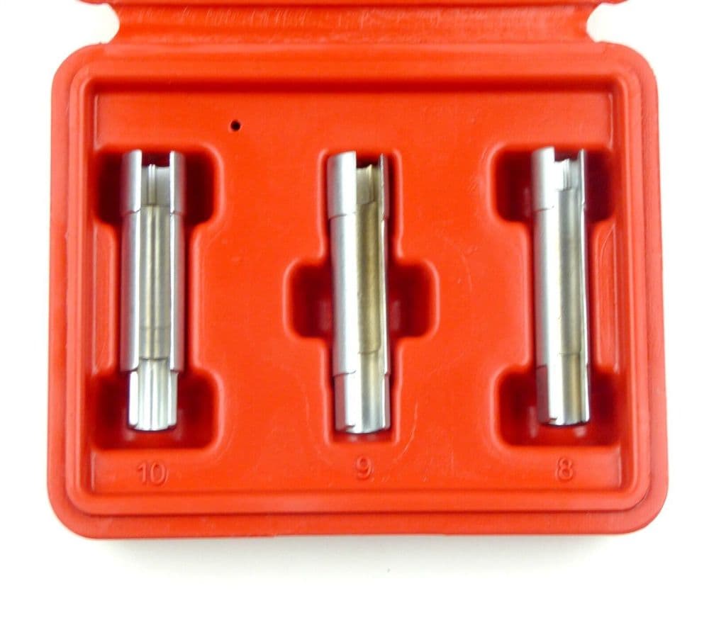 3pc Glow Plug Socket Set Cable Restricts Access Alfa Fiat Vauxhall