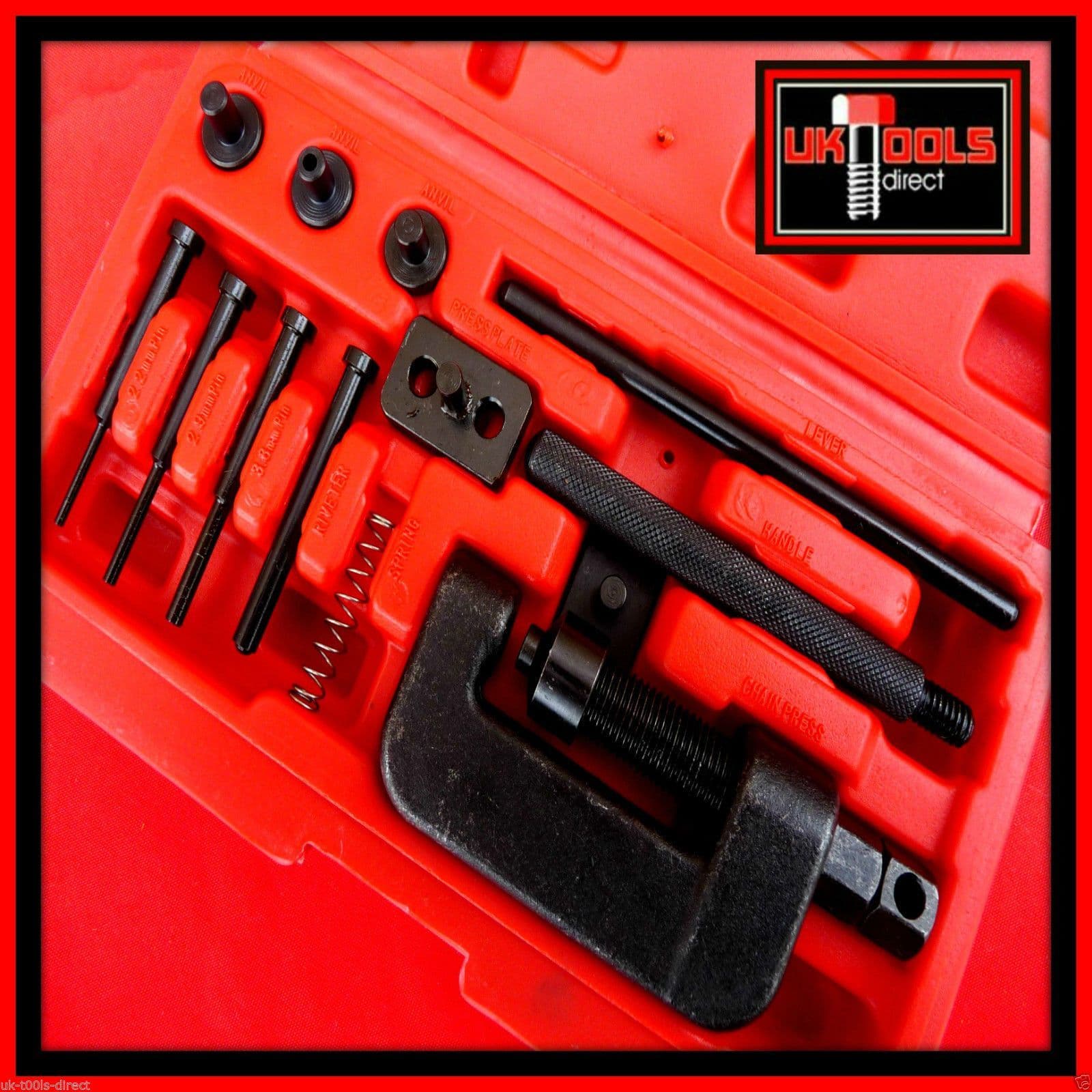 Motorcycle Bike Chain Breaker Splitter Link Riveter Universal Set