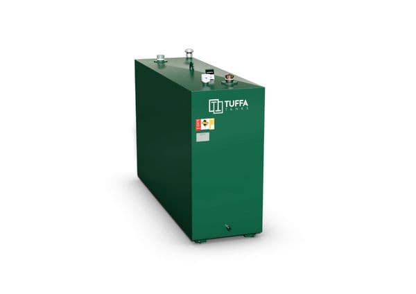 Tuffa 1100 Litre Steel Bunded Oil Tank - Fire Protected