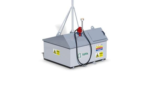 Tuffa 1250 Litre Petrol Tank - Fuel Station Fire Protected
