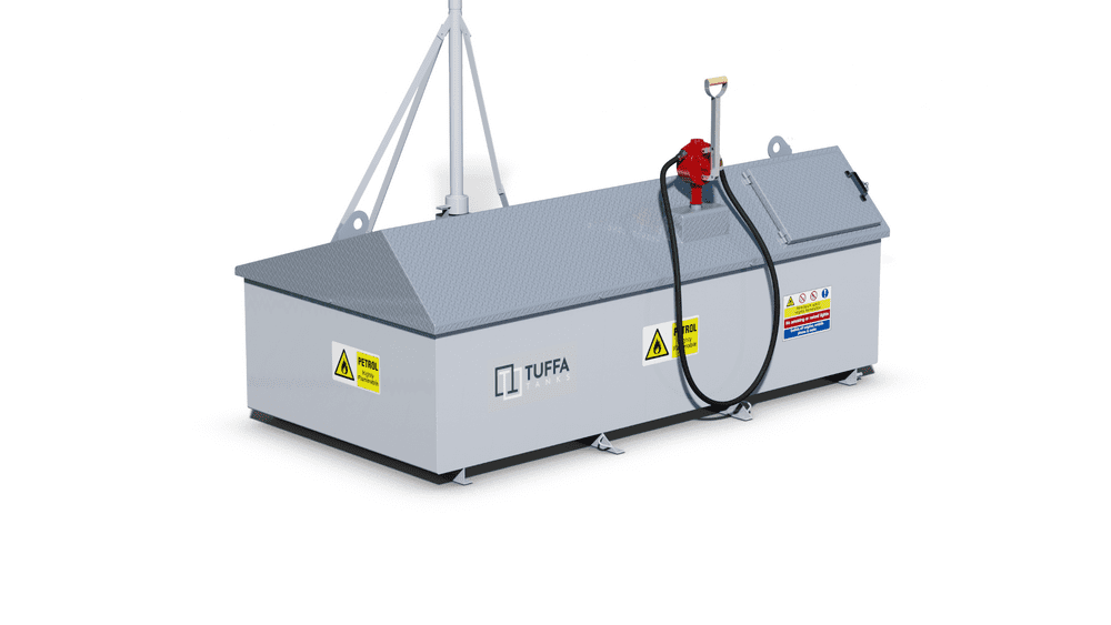 Tuffa 1850 Litre Petrol Tank - Fuel Station Fire Protected