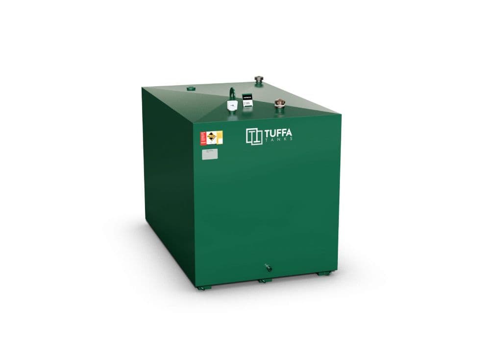 Tuffa 2300 Litre Steel Oil Tank - Single Skin