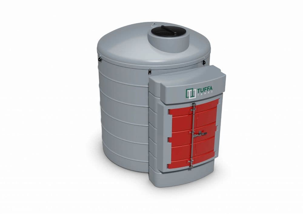 Tuffa 3500 Litre Diesel Tank - Fuel Station Plastic Bunded