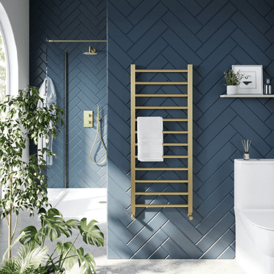 Brushed Brass Radiators