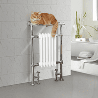 Traditional Victorian Heated Towel Rail Radiator 952 x 568mm