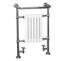 Traditional Victorian Heated Towel Rail Radiator 952 x 568mm