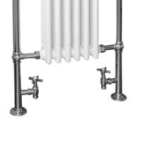 Traditional Victorian Heated Towel Rail Radiator 952 x 568mm