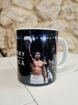 AJ Anthony Joshua cup mug Boxing Champion