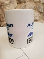 Alexander Dennis bus Cup Mug British Manufacturer old and current logos coaches