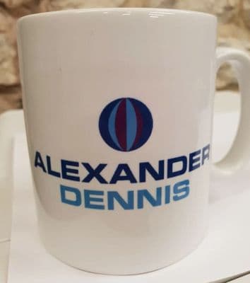 Alexander Dennis bus Cup Mug British Manufacturer Scotland Wright MCW