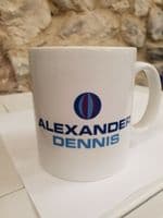 Alexander Dennis bus Cup Mug British Manufacturer Scotland Wright MCW