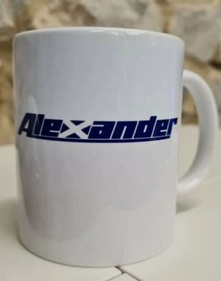Alexander Dennis bus old logo Cup Mug British Coachbuilder Manufacturer buses