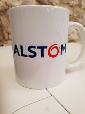 Alstom Railway Cup Mug Transport Rail Trains Trams Bus