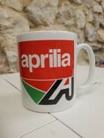 Aprilia Italian Motorcycle manufacturers Cup Mug Aprilia motor racing italia
