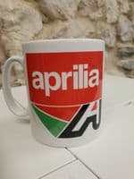 Aprilia Italian Motorcycle manufacturers Cup Mug Aprilia motor racing italia
