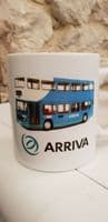 Arriva Leyland Olympian Bus Cup Mug old perfect for driver buses enthusiast