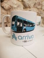 Arriva Single Deck Bus Cup Mug driver buses enthusiast gift