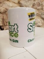 Asda Smart Price Christmas Present Cup Mug funny daft gift no frills 80s 90s 00s